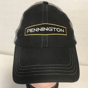 Paddington ball cap black white gray & yellow mesh OS snapback NWOT